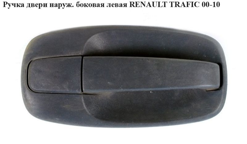 Ручка дверей зовнішня зсувна ліва OPEL Vivaro 00-14 (ОПЕЛЬ ВІВАРО)