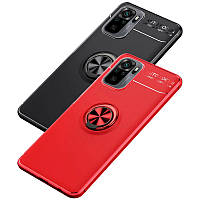 TPU чохол Deen ColorRing під магнітний тримач (opp) для Xiaomi Redmi Note 10 / Note 10s