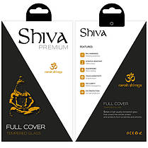 Захисне скло Shiva (Full Cover) для Apple iPhone 13 / 13 Pro / 14 (6.1"), фото 4
