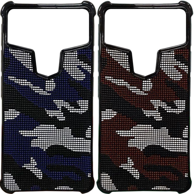 Універсальний TPU чохол Камуфляж з посиленими кутами 5.6-5.9