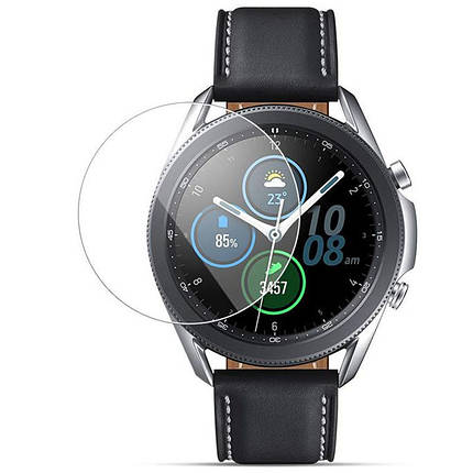 Полімерна плівка 3D (full glue) (тех.пак) для Samsung Galaxy Watch 3 45mm, фото 1