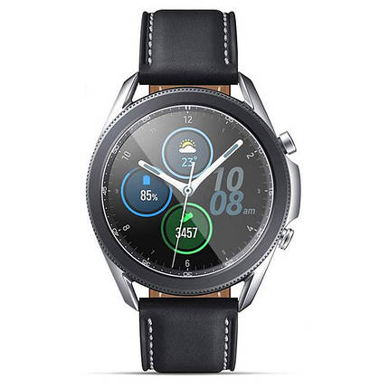 Полімерна плівка 3D (full glue) (тех.пак) для Samsung Galaxy Watch 3 45mm, фото 3