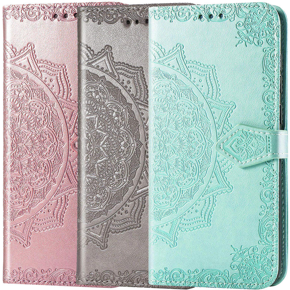 Шкіряний чохол (книжка) Art Case з візитницею для TECNO POP 4
