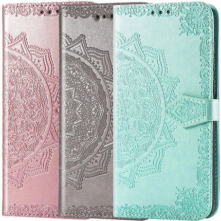 Шкіряний чохол (книжка) Art Case з візитницею для TECNO POP 4, фото 1