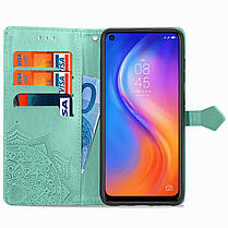 Шкіряний чохол (книжка) Art Case з візитницею для TECNO Spark 5 Pro, фото 6