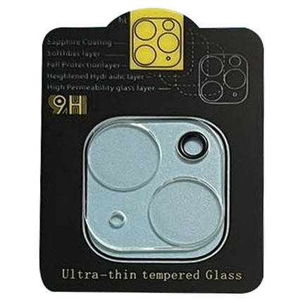 Захопливе скло на камеру Full Block (тех.пак) для Apple iPhone 14 (6.1")/14 Plus (6.7"), фото 1