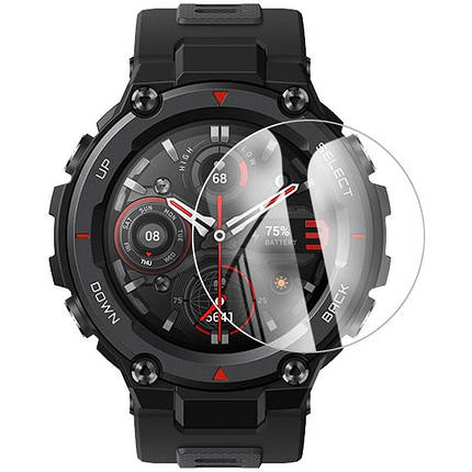 Полімерна плівка 3D (full glue) (тех.пак) для Xiaomi Amazfit T-Rex Pro, фото 1