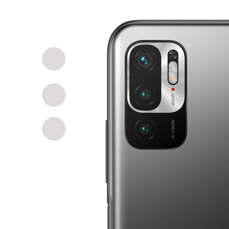 Гнучке захисне скло 0.18mm на камеру (тех.пак) для Xiaomi Redmi Note 10 5G / Poco M3 Pro
