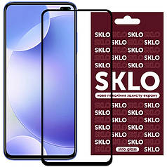 Захисне скло SKLO 3D (full glue) для Xiaomi K30 / Poco X3 NFC / Poco X3/Mi 10T/Mi 10T Pro/X3 Pro