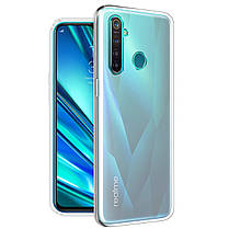 TPU чохол Epic Transparent 1,0mm для Realme 5 / Realme 6i, фото 4