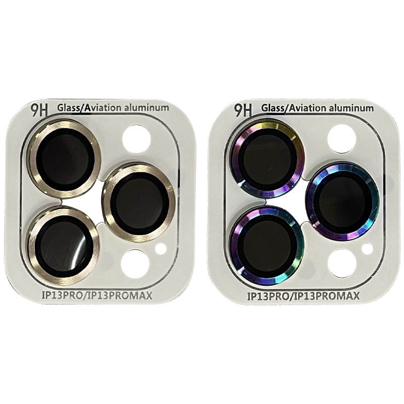 Захисне скло Metal Classic на камеру (в упак.) для Apple iPhone 13 Pro / 13 Pro Max