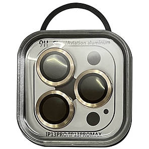 Захисне скло Metal Classic на камеру (в упак.) для Apple iPhone 13 Pro / 13 Pro Max, фото 4