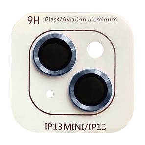 Захисне скло Metal Classic на камеру (в упак.) для Apple iPhone 13 mini / 13, фото 3
