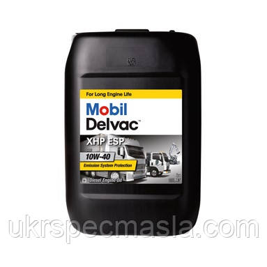 Олива Mobil Delvac XHP ESP 10W-40 кан 20л, фото 2