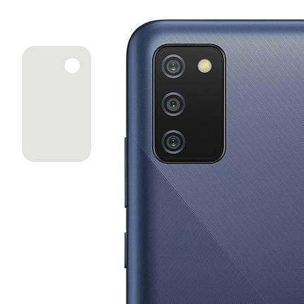 Гнучке захисне скло 0.18mm на камеру (тех.пак) для Samsung Galaxy A02s / M02s / A03s, фото 1