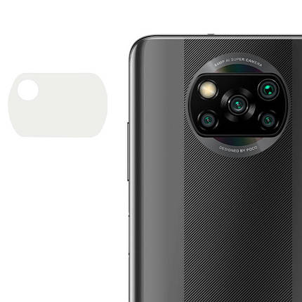 Гнучке захисне скло 0.18mm на камеру (тех.пак) для Xiaomi Poco X3 / Poco X3 NFC / Poco X3 Pro, фото 1
