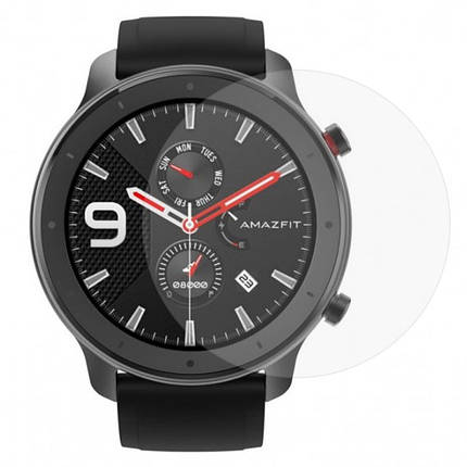 Полімерна плівка 3D (full glue) (тех.пак) для Xiaomi Amazfit GTR Lite 47mm, фото 1
