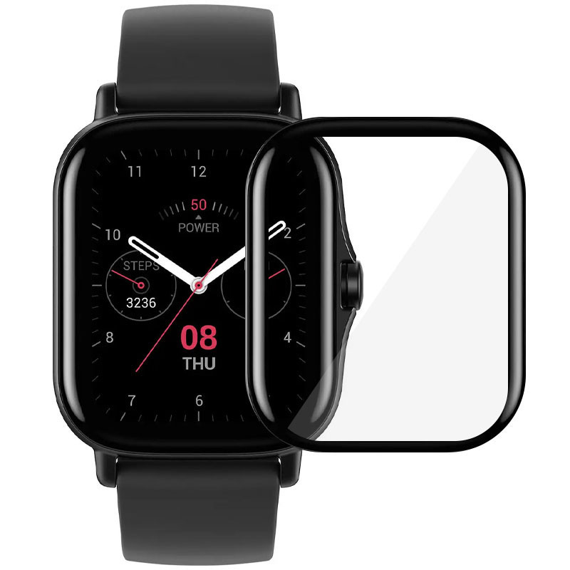Полімерна плівка 3D (full glue) (тех.пак) для Xiaomi Amazfit GTS 2