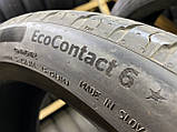 Літня пара 225/40R18 Continental EcoContact6 6мм 20рік, фото 9