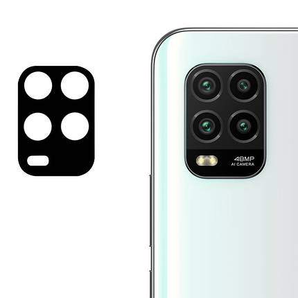Гнучке захисне скло 0.18mm на камеру (тех.пак) для Xiaomi Mi 10 Lite, фото 1