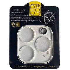 Захопливе скло на камеру Full Block (тех.пак) для Apple iPhone 11 Pro (5.8") / 11 Pro Max (6.5")