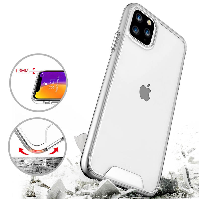 Чохол TPU Space Case transparent для Apple iPhone 11 Pro Max (6.5") - фото 6 - id-p1881771571