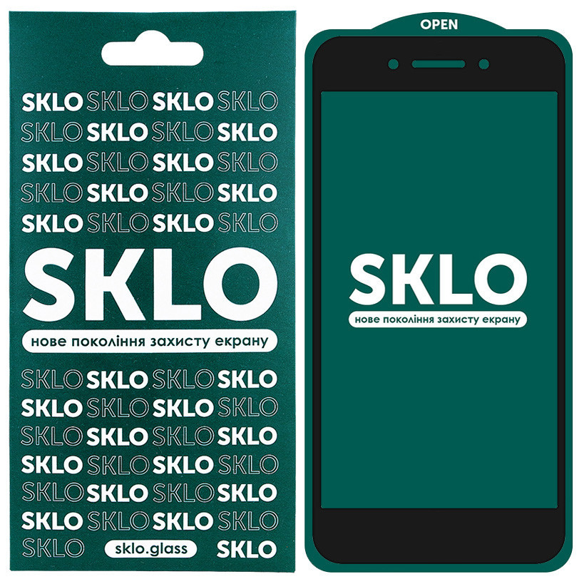 Захисне скло SKLO 5D для Oppo A71