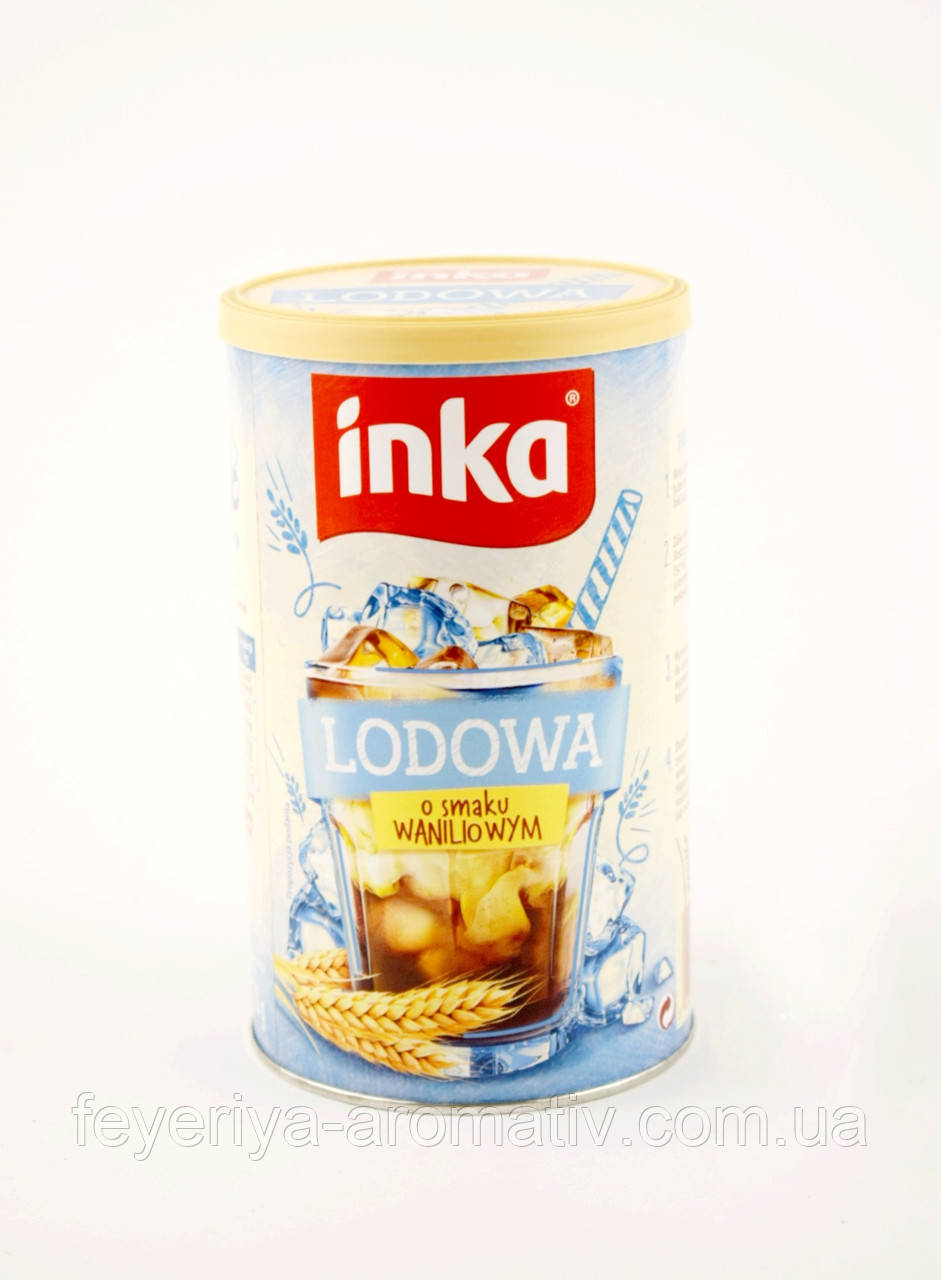 Напій розчинний злаковий Inka Lodowa з ароматом ванілі 120 г Польща