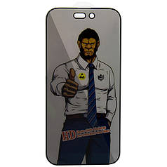 Захисне скло Privacy 5D Anti-Static (тех.пак) для Apple iPhone 14 Pro (6.1")