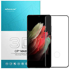 Захисне скло Nillkin (CP+ max 3D) для Samsung Galaxy S21 Ultra