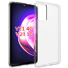 TPU чохол Epic Transparent 1,5mm для Vivo V21