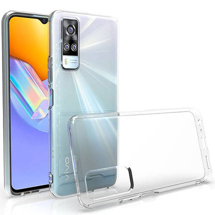 TPU чохол Epic Transparent 1,5mm для Vivo Y53s, фото 1