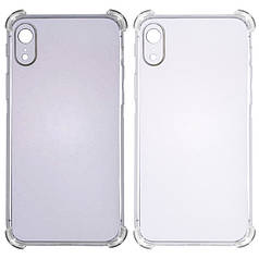 TPU чохол GETMAN Ease logo посилені кути для Apple iPhone XR (6.1")