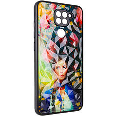 TPU+PC чохол Prisma Ladies для Xiaomi Redmi Note 9/Redmi 10X Peonies, TPU+PC