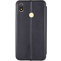 Шкіряний чохол (книжка) Classy для TECNO POP 3 Чорний, Слот для візитки, фото 4