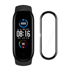 Полімерна плівка 3D (full glue) (тех.пак) для Xiaomi Mi Band 5, фото 3