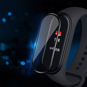 Полімерна плівка 3D (full glue) (тех.пак) для Xiaomi Mi Band 5, фото 4