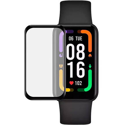Полімерна плівка 3D (full glue) (тех.пак) для Xiaomi Mi Band 7 Pro, фото 1