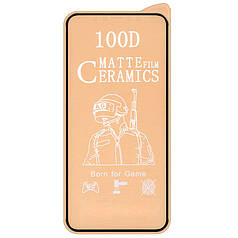 Захисна плівка Ceramics Matte 9D (без упак.) для Apple iPhone 13 / 13 Pro (6.1")