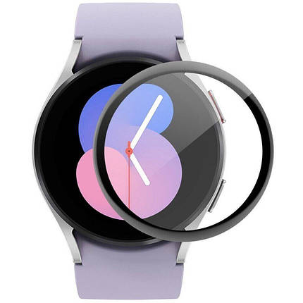 Полімерна плівка 3D (full glue) (тех.пак) для Samsung Galaxy Watch 5 44mm, фото 1