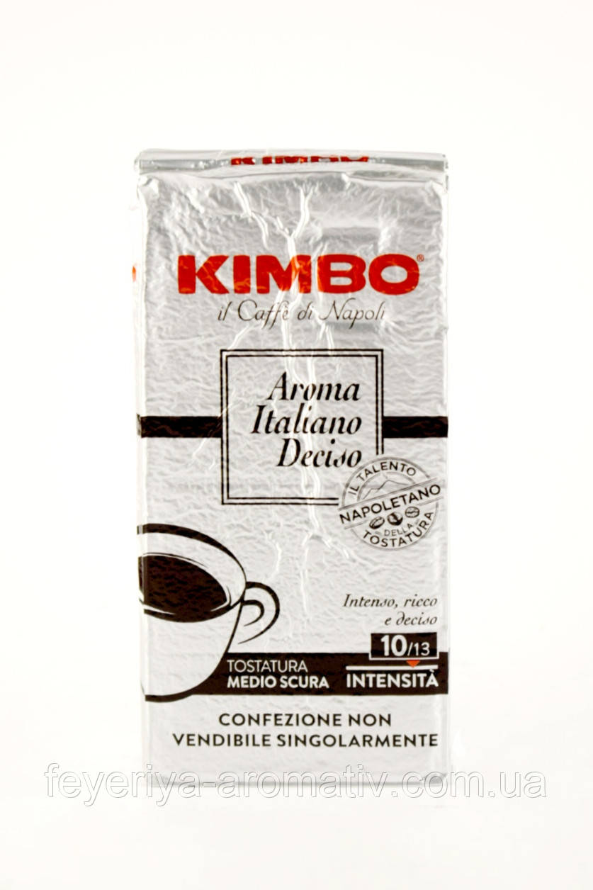 Кофе молотый KIMBO Aroma Italiano Deciso 250г (Италия) - фото 1 - id-p718754572