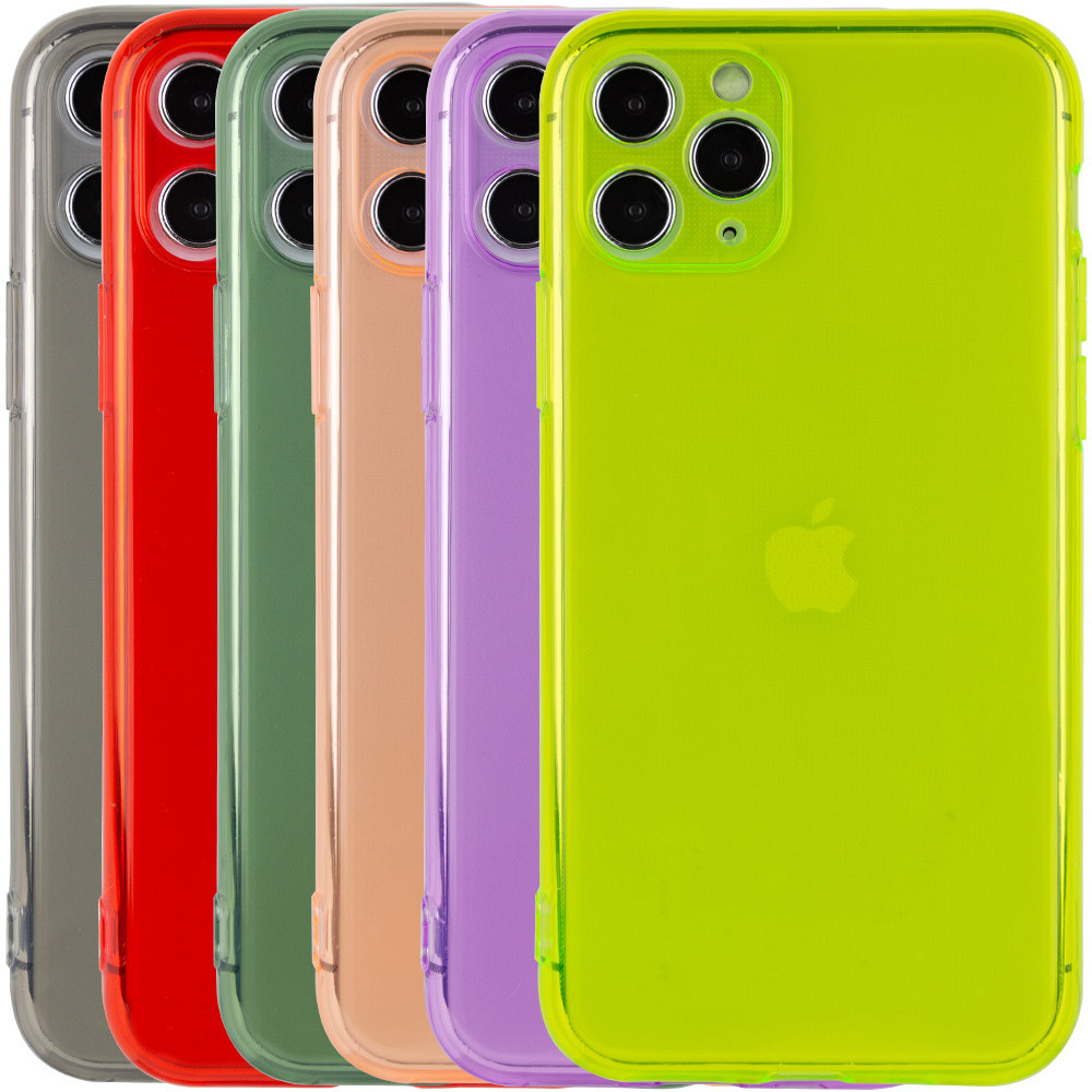 Матовий напівпрозорий TPU чохол з захистом камери для Apple iPhone 11 Pro Max (6.5") - фото 1 - id-p1881772446