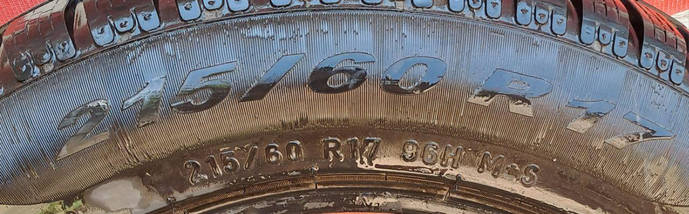 Шини легкові б у 215/60R17 PIRELLI SOTOZERO, зимові, гума бу для легкових автомобілів, фото 5