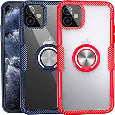 TPU+PC чохол Deen CrystalRing for Magnet (opp) для Apple iPhone 12 mini (5.4")