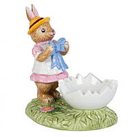 Подставка для яйца с фигуркой кролика Анны Bunny Tales Villeroy & Boch 9х7х10 см (1486271956)