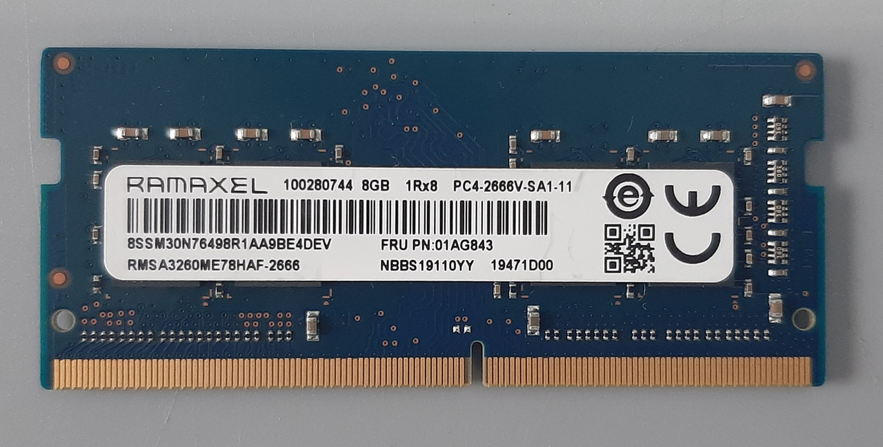 Модуль пам'яті SODIMM DDR4 8Gb PC4-21300 2666 БВ