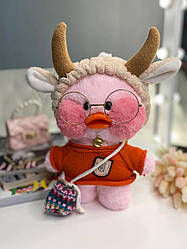Іграшка "Lalafanfan" з одягом (кофта, пов'язка, сумка, окуляри) Рожева 9002 212, Bambini, Рожевий, Унісекс