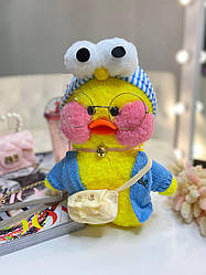 Іграшка "Lalafanfan" з одягом (кофта, пов'язка, сумка + окуляри) Жовта 9007 214, Bambini, Жовтий, Унісекс