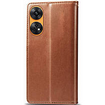 Шкіряний чохол книжка GETMAN Gallant (PU) для Oppo Reno 8 T 4G, фото 4
