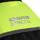 Мото куртка, куртка дощовик Oxford Rainseal Over Jacket Black/Fluo, фото 4